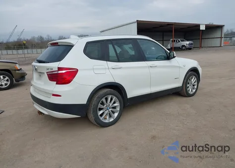 2014 BMW X3 xDrive28I z USA, uszkodzony, nr VIN 5UXWX9C56E0D12351